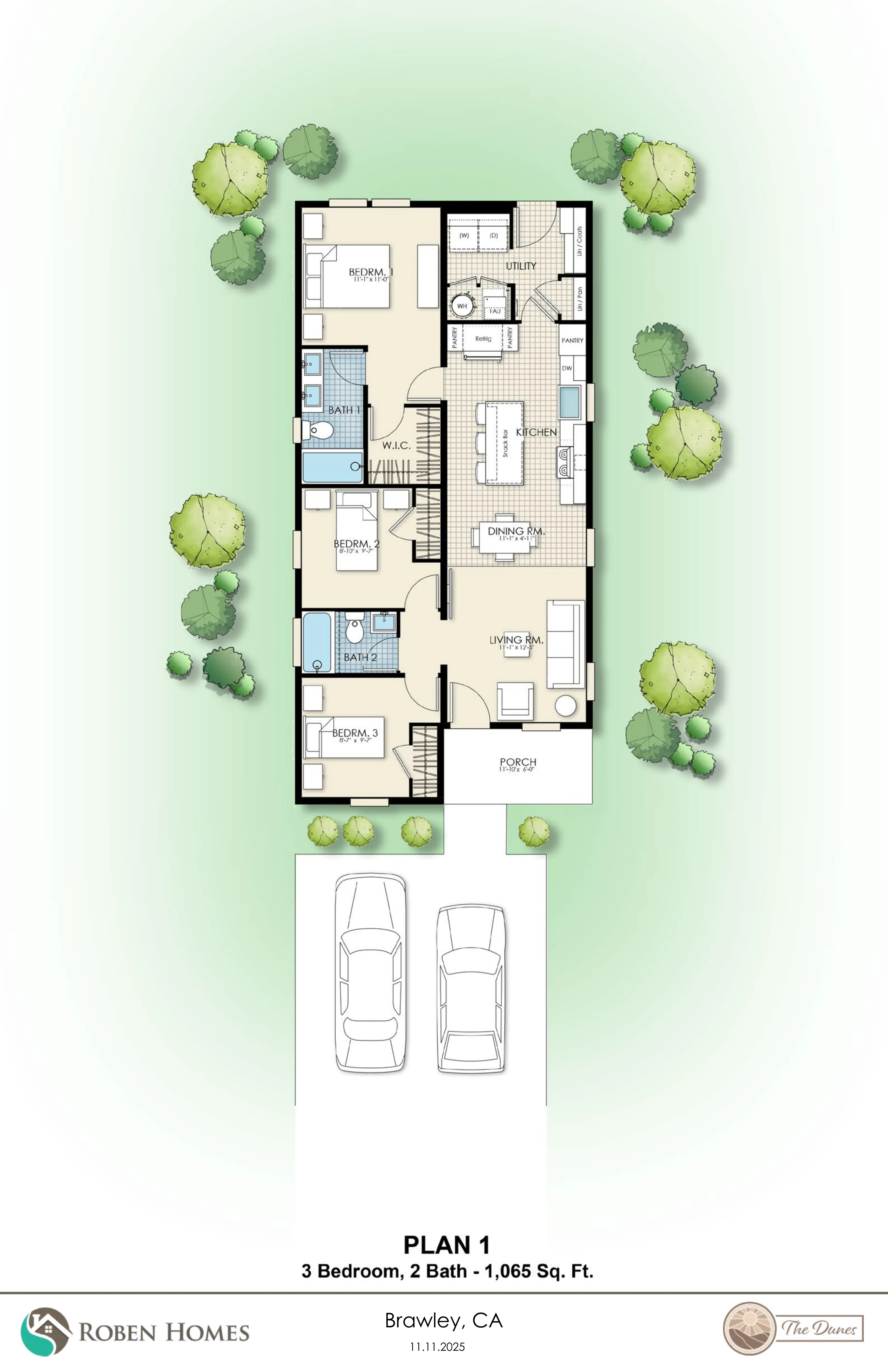 Plan 1 — interior