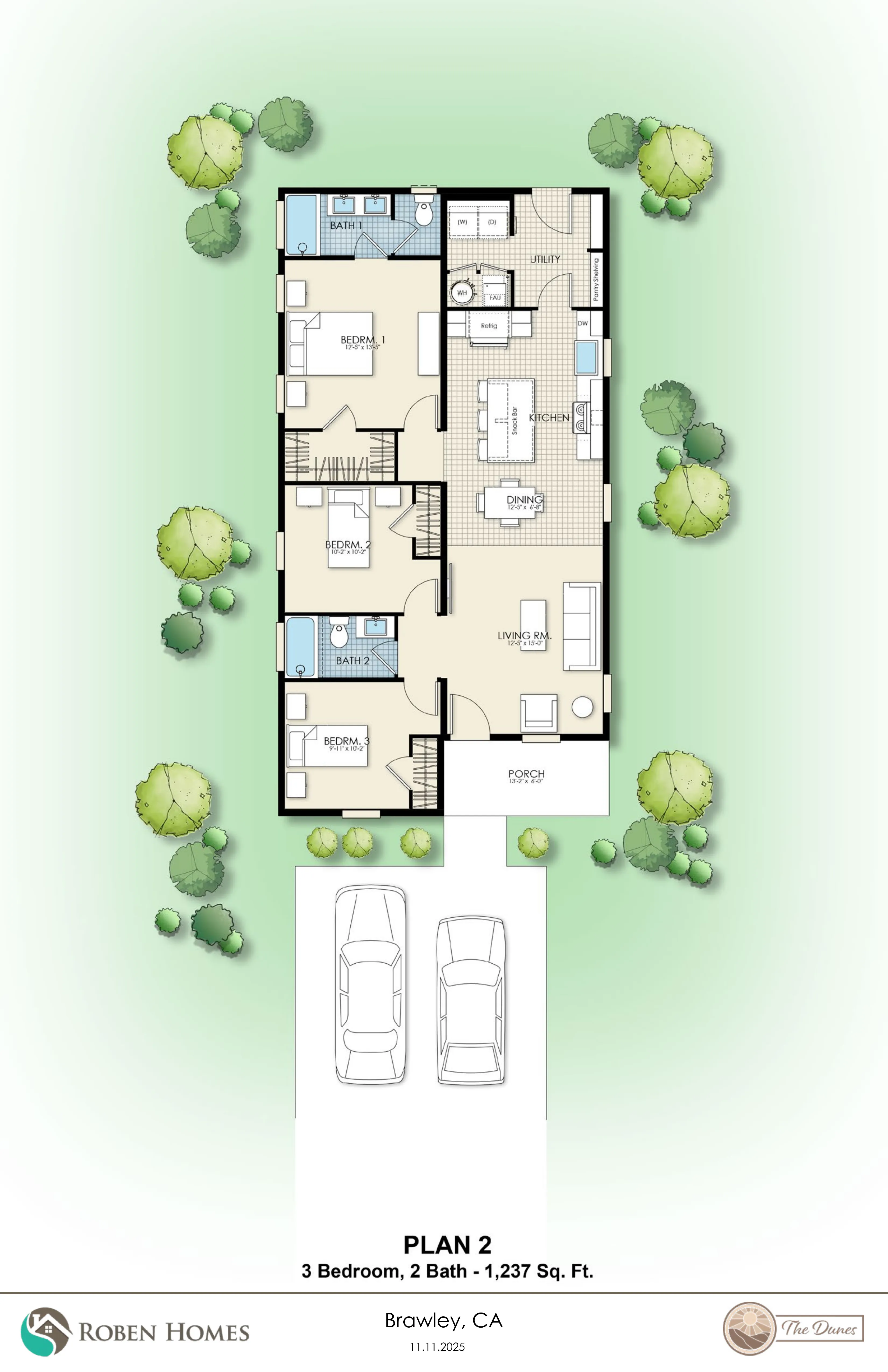 Plan 2 — exterior